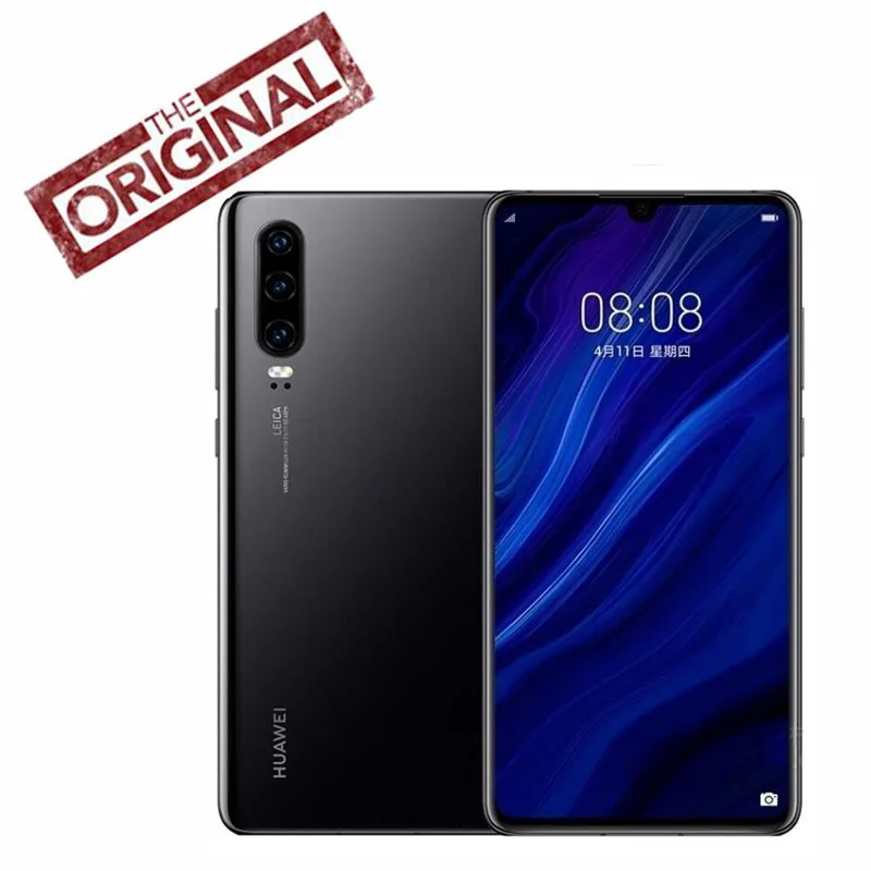 Мобильный телефон Huawei P30 Pro оригинальный Kirin 980 2 6 ГГц Android 9 1 47 дюйма OLED 2340X1080P IP68 NFC 4