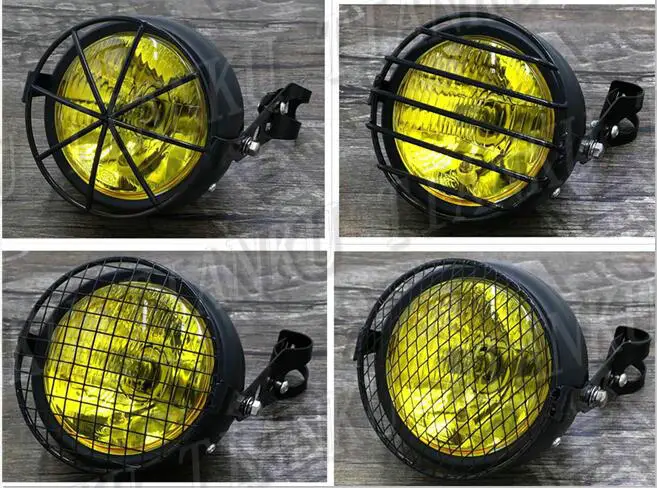 Передняя фара для мотоцикла 7 дюймов с креплением Kawasaki Vulcan Classic VN 400 VN500 VN800 900 1200 1500