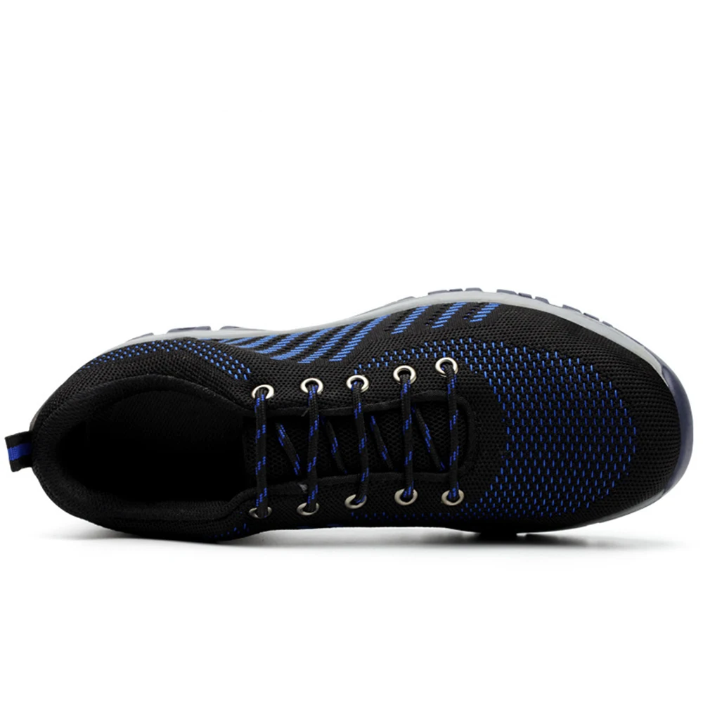 2019 Для мужчин новые летние Обувь с дышащей сеткой Сталь носок Защитная