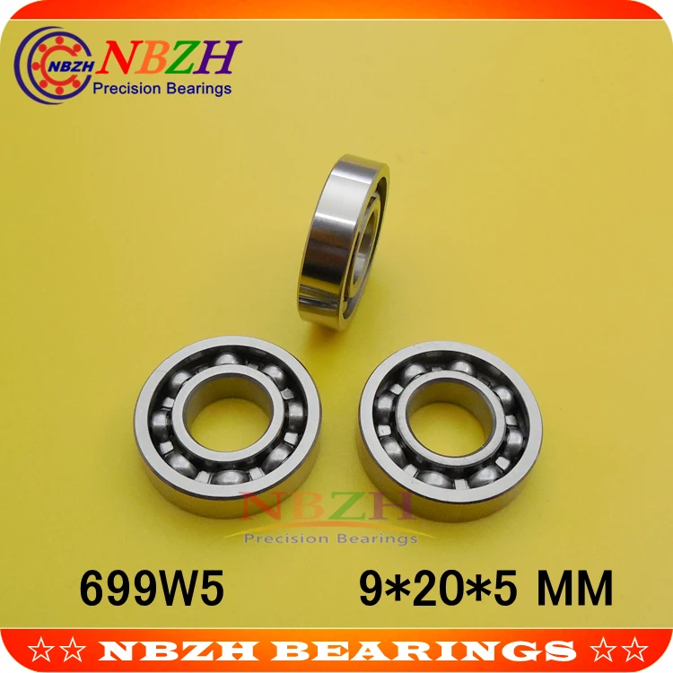 Шариковый подшипник с глубоким желобом 699W5 699 OPEN 9*20*5 мм|bearing bearing|bearing groovebearing 20 mm |