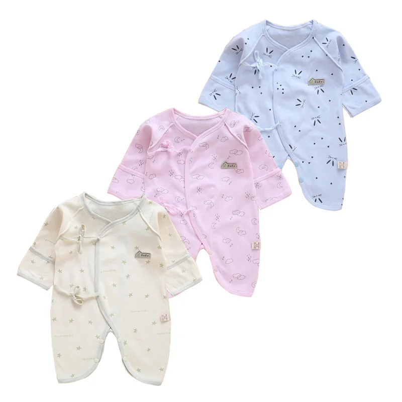 Baby Sleeper For Boy Girl Pajamas Newborn Long Sleeve Sleepwear Nightgown Infant Sleep Play suit Autumn Gowns |