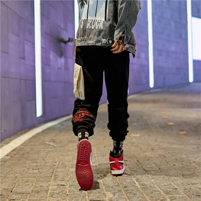 Мужские брюки-карго Kanji повседневные спортивные брюки в стиле хип-хоп с