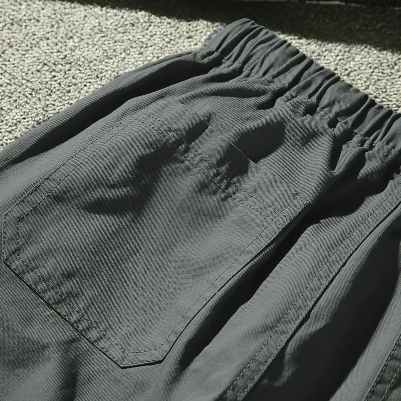 7XL Cargo Pants Men Quality Cotton Pencil Male Washed Slim Fit Mens Trousers Korean Brand MuLS Plus Size Casual Pant | Мужская одежда