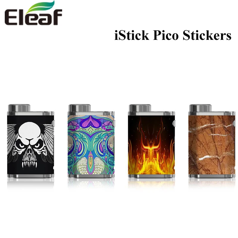 Оригинальный стикер Eleaf iStick Pico цветной чехол накладка для электронной сигареты