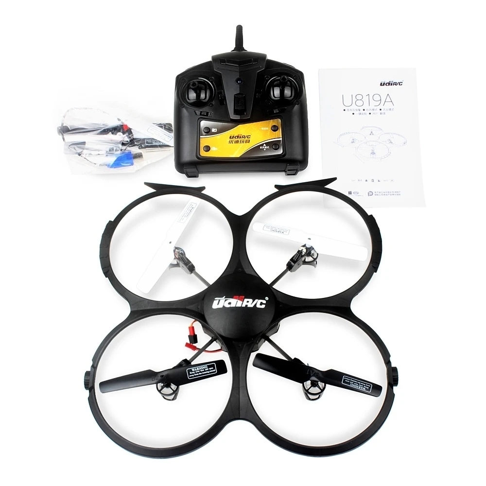 Новый UDI u819a Радиоуправляемый Дрон Дистанционное управление Quadcopter 6 оси гироскопа