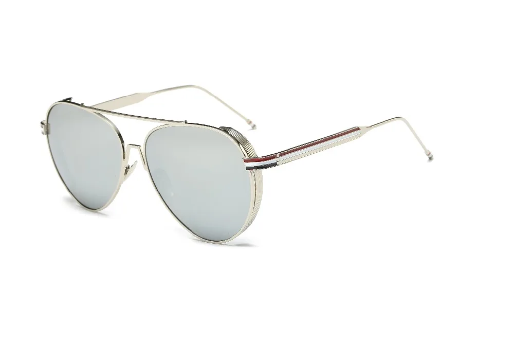 Женщины Зеркало Солнцезащитные Очки Мужчины Бренд Дизайнер Мужской Моды Для