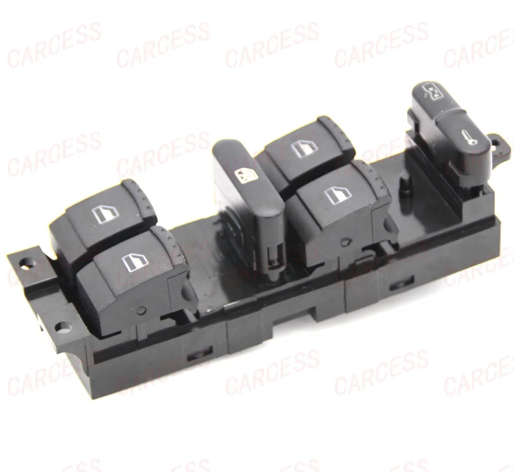 Мастер Окно переключатель кнопка консоль для Volkswagen Golf Jetta Bora Passat B5 Seat Leon Toledo 1999 2006
