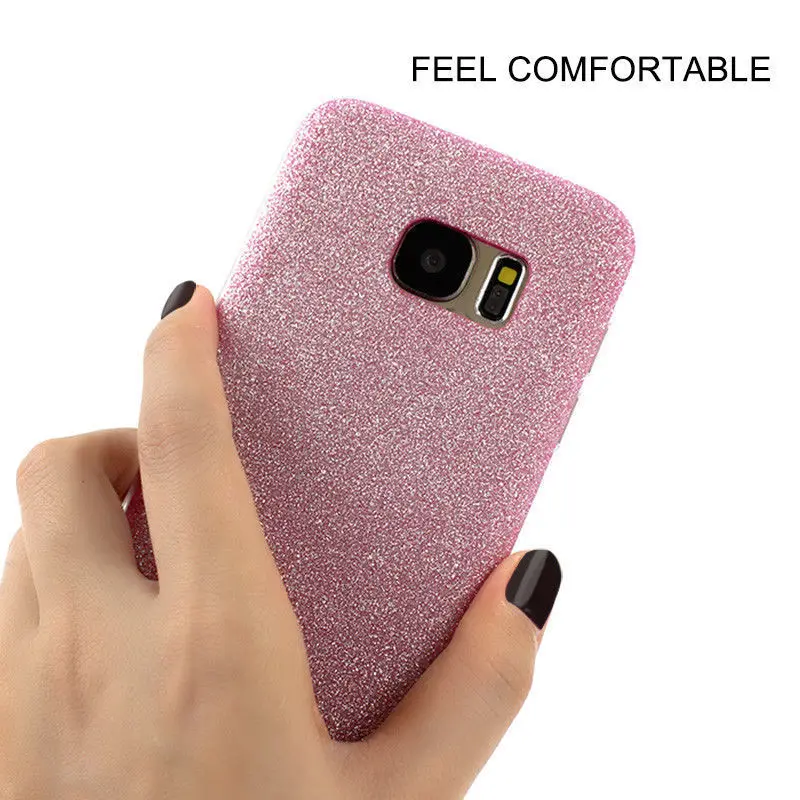 GABOOM Glitters Shiny Phone Cases for Samsung Galaxy S8 Plus Case S7 S6 Edge Soft TPU Silicone Covers |