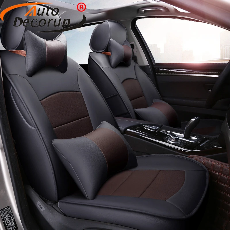 AutoDecorun ПЕРФОРИРОВАННОЕ сиденье из натуральной кожи чехлы для LEXUS NX200 NX300 NX300h NX200t аксессуары для автомобильных сидений защитный набор