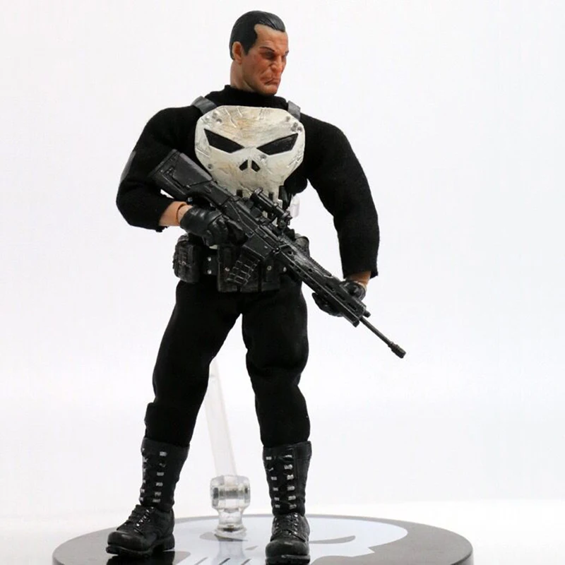 Mezco One: 12 коллективные фигурки Каратель Коллекция Модель игрушки кукла Gif