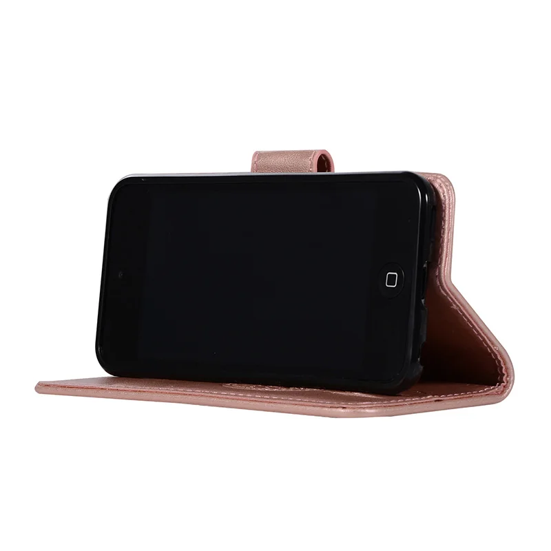 SEASHORE Роскошный чехол для Apple iPod Touch 5/6 Ретро Чехол Флип кожаный бумажник телефона 5