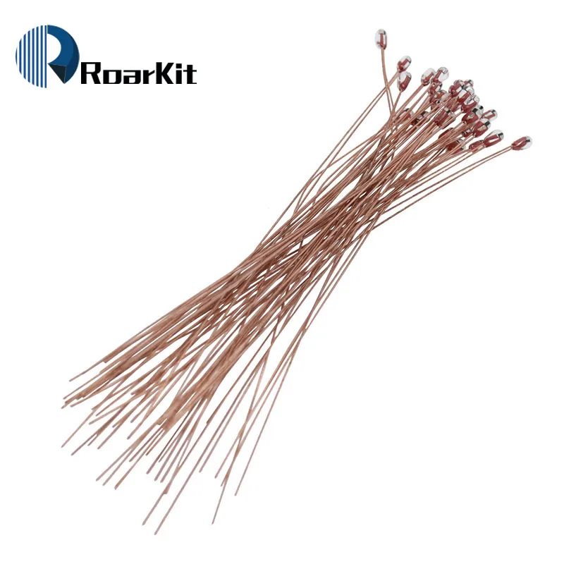 Термисторы для 3D принтера Reprap Mend 50 шт./лот 100K Ом 1% NTC 3950 горячего MK2a MK2b|ntc 3950|ntc