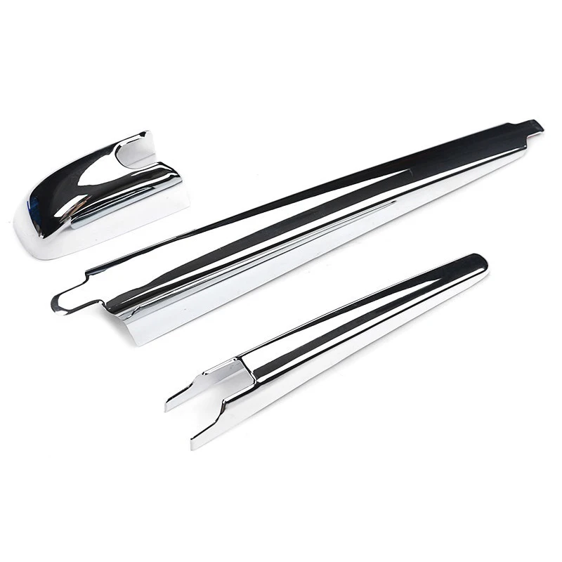 chrome MOPAI стеклоочиститель для Jeep Grand Cherokee 2011+ Автомобильная Задняя щетка стеклоочистителя от дождя, декоративная крышка для Grand Cherokee, аксессуары - Цвет: chrome