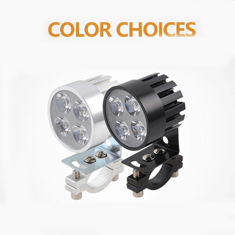 Мото rcycle светодиодные фары 12V 20W прожекторы водонепроницаемые мото rbike