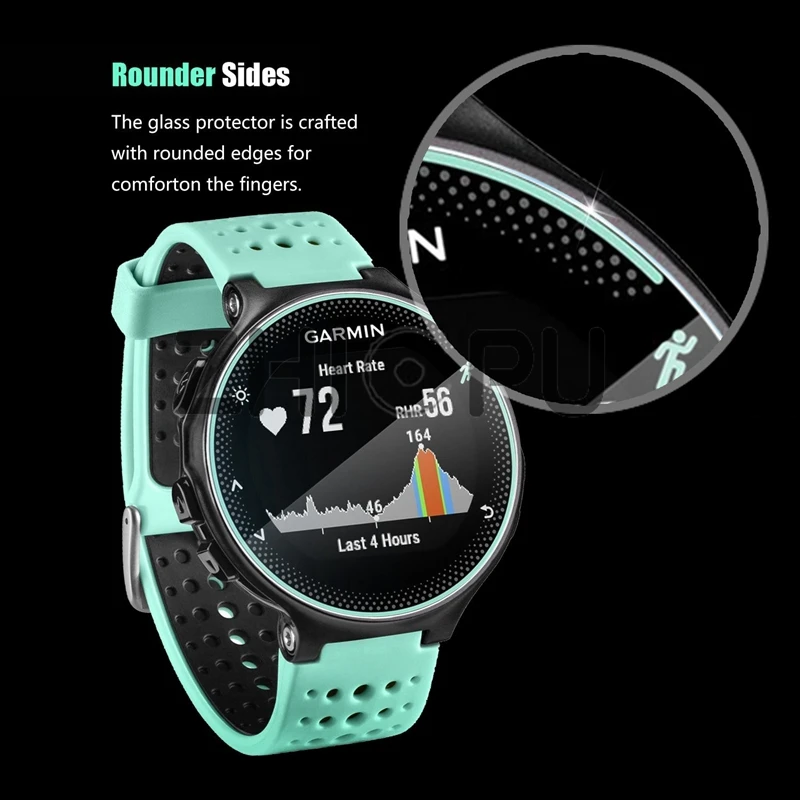 10 шт./партия 9H Премиум Закаленное стекло для Garmin Forerunner 235 Защитная пленка для экрана Garmin FR 235