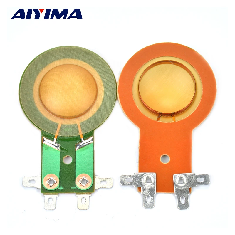 AIYIMA 2 шт. 25 5 мм звуковая катушка диафрагма твитер рожковый ВЧ тройная пленка