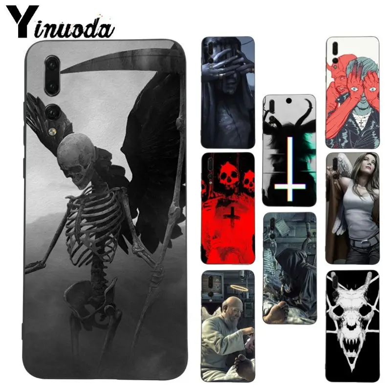 Чехол для телефона Yinuoda Lucifer Satan Angel Devil Huawei nova 3i P20Lite P10 Plus Mate10Lite Mate20 P20 Pro