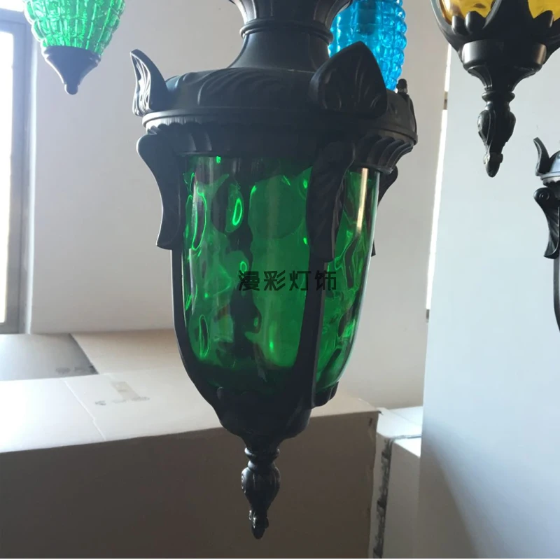 Богемный магазин одежды одноголовый подвесной светильник ZH BXY22 в виде