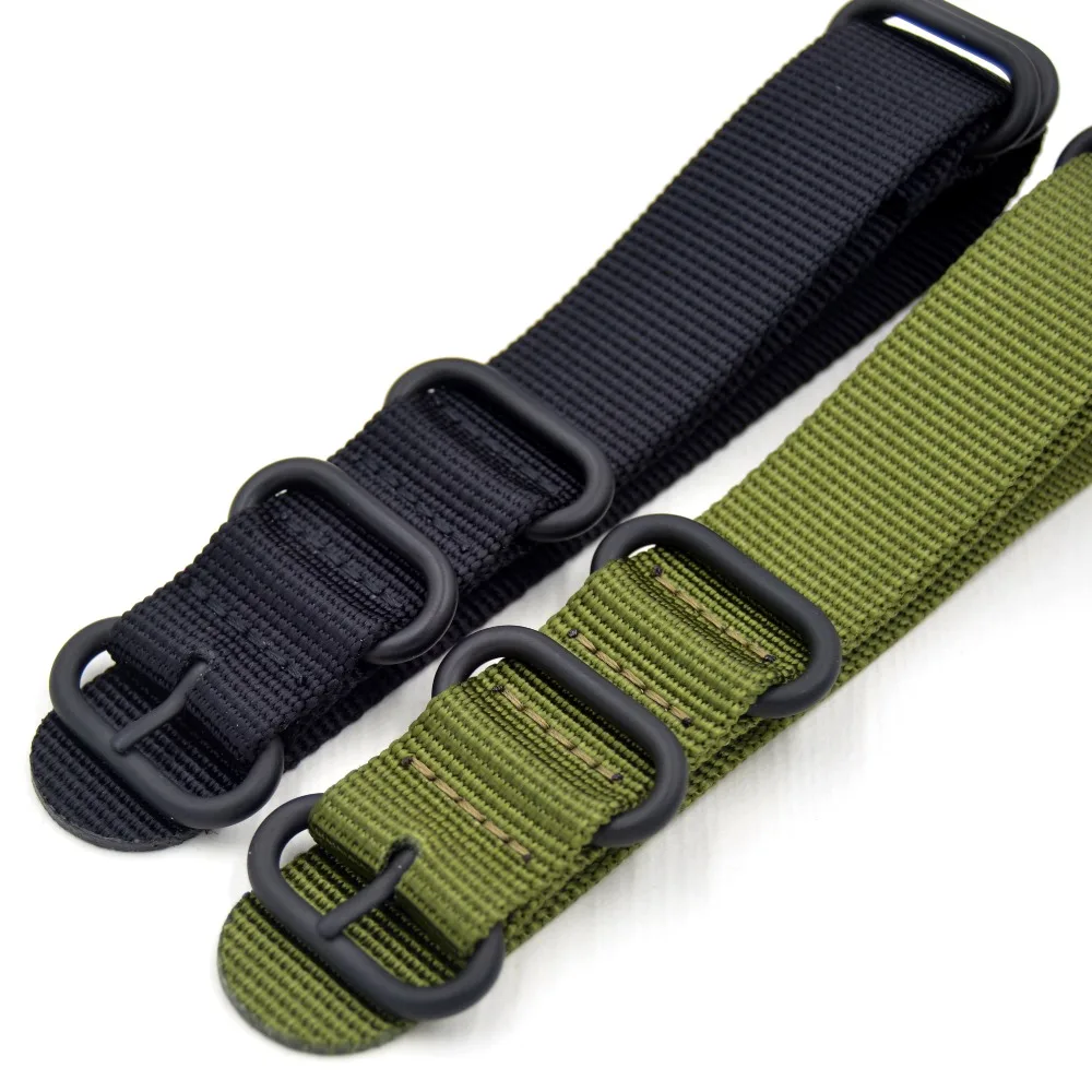 

Нейлоновый ремешок для часов NATO ZULU, высокое качество, армейский сверхмощный ремешок для часов 18, 19, 20, 21, 22, 23, 24, 26 мм, сменные холщовые ремешки ...