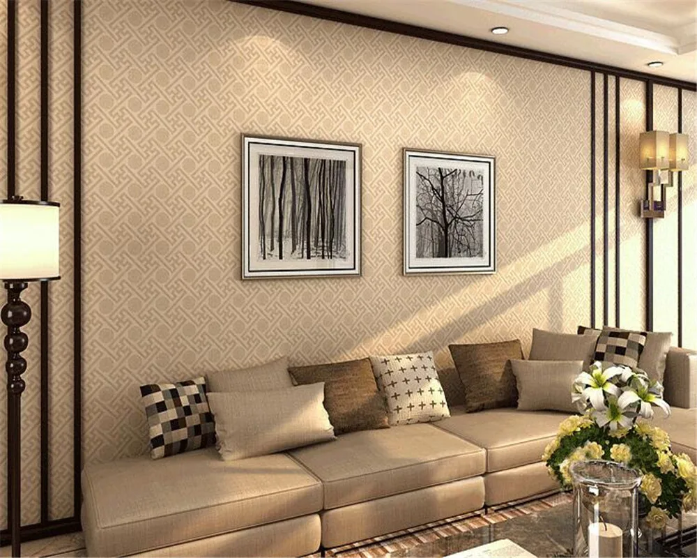 

beibehang papel de parede 3d Mural wallpaper checkered home interior living room study TV background wall wall papers home decor