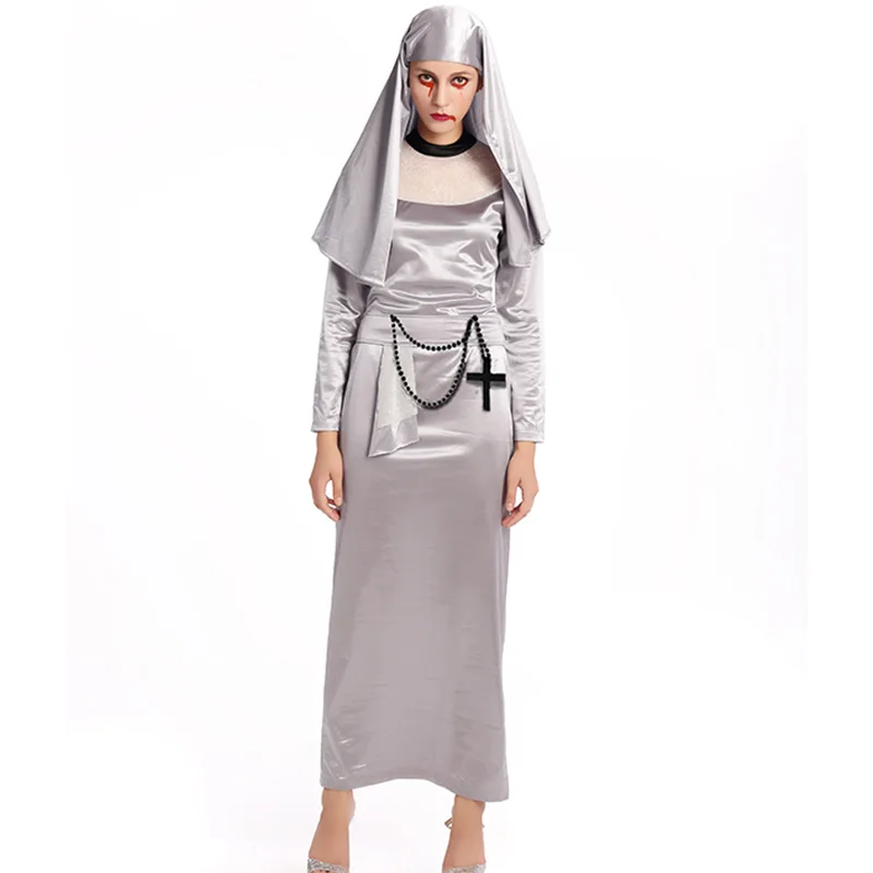 Женский костюм для косплея Монах папа 2017|Сексуальные костюмы| |