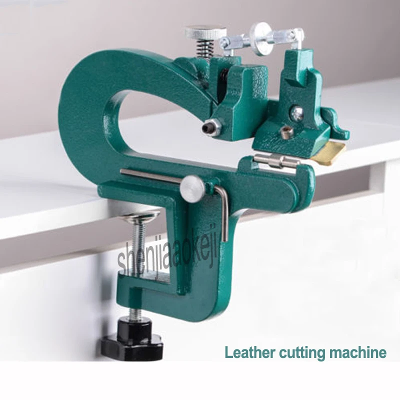 Leather cutting machine Manual peeling 809G splitter vegetable tanned leather peeler leathers paring device 1pc | Инструменты
