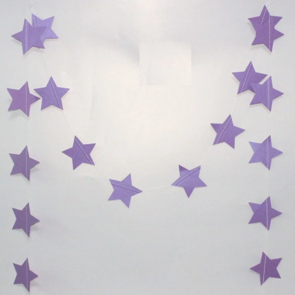 Новое поступление бумажный баннер со звездами гирлянда флажки струны для