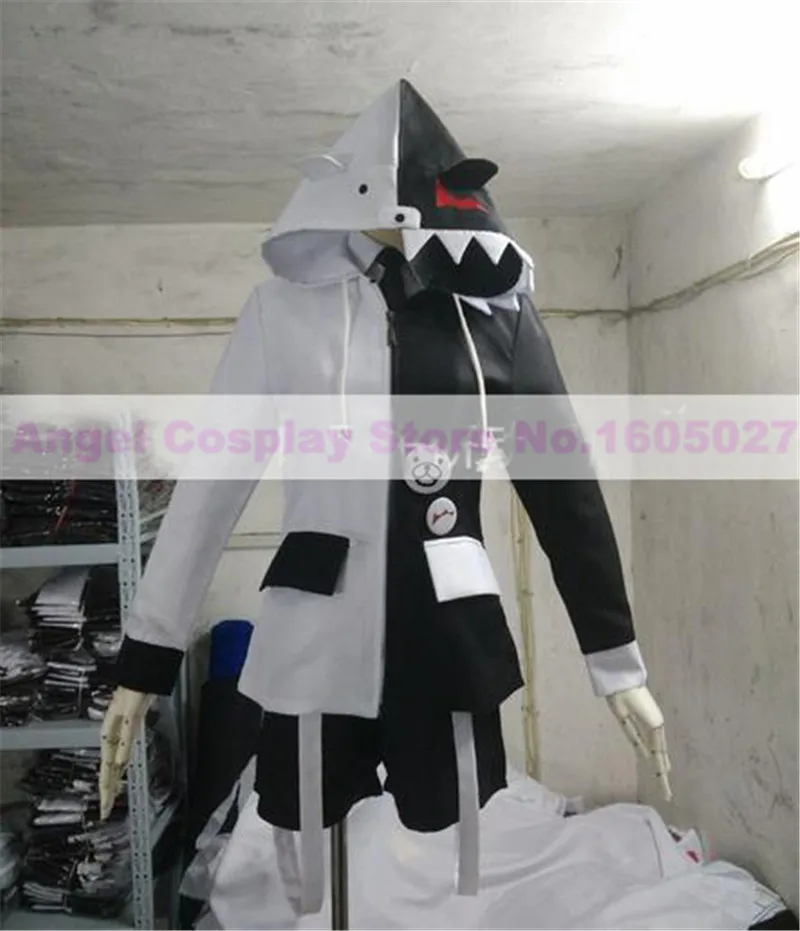 Костюм для мужчин и женщин из аниме Супер данганронпа 2|monokuma cosplay costume|cosplay costumemonokuma