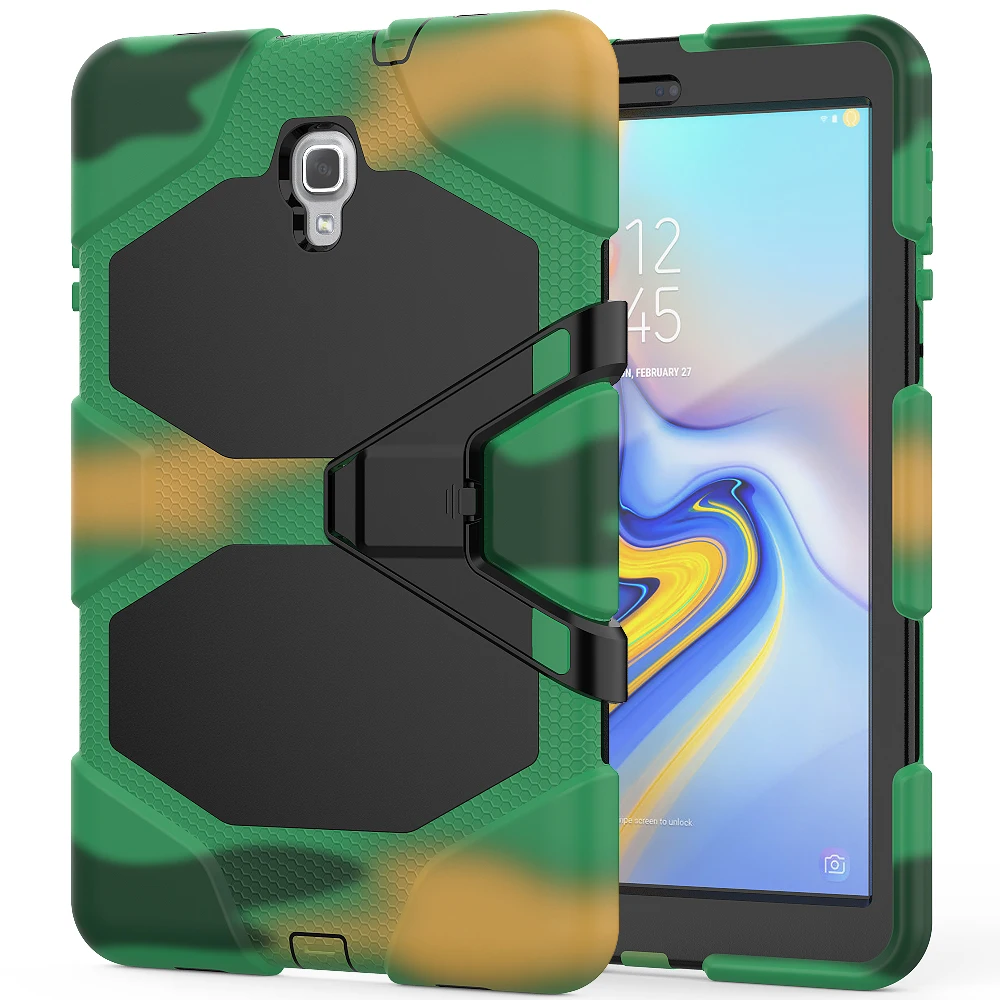 Чехол для Samsung Galaxy Tab A 10,5 SM-T590 T595 T597 с экранной пленкой силиконовый детский противоударный Броня прочный полный защитный