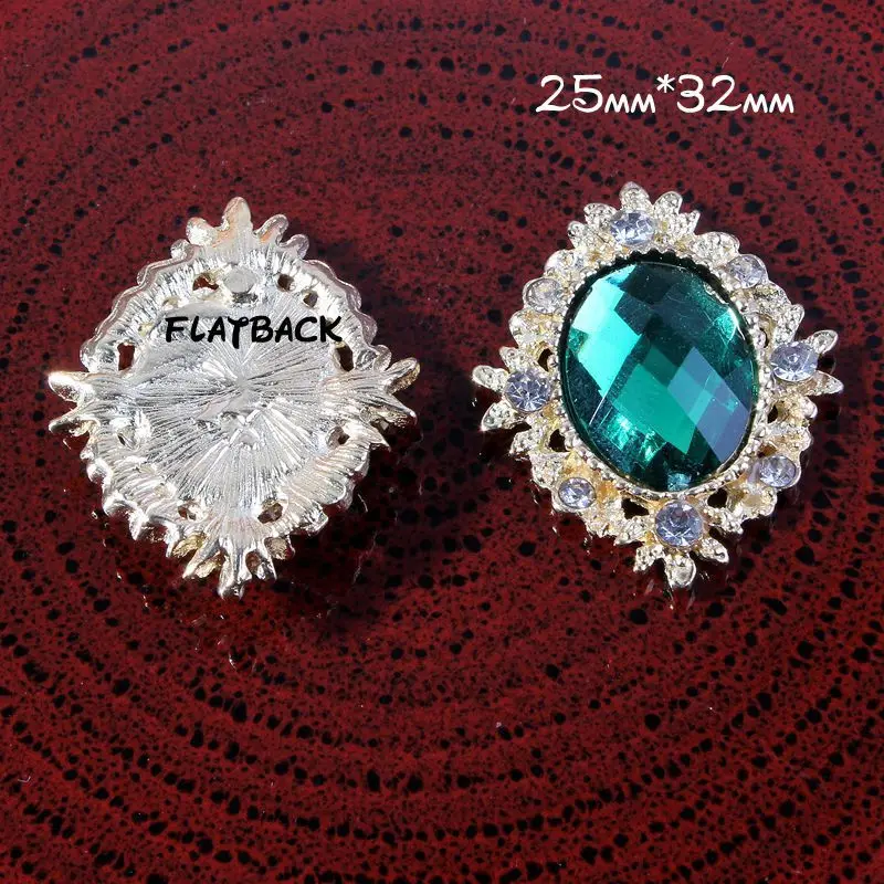 Акриловая брошь из горного хрусталя для пригласительных открыток блестящая