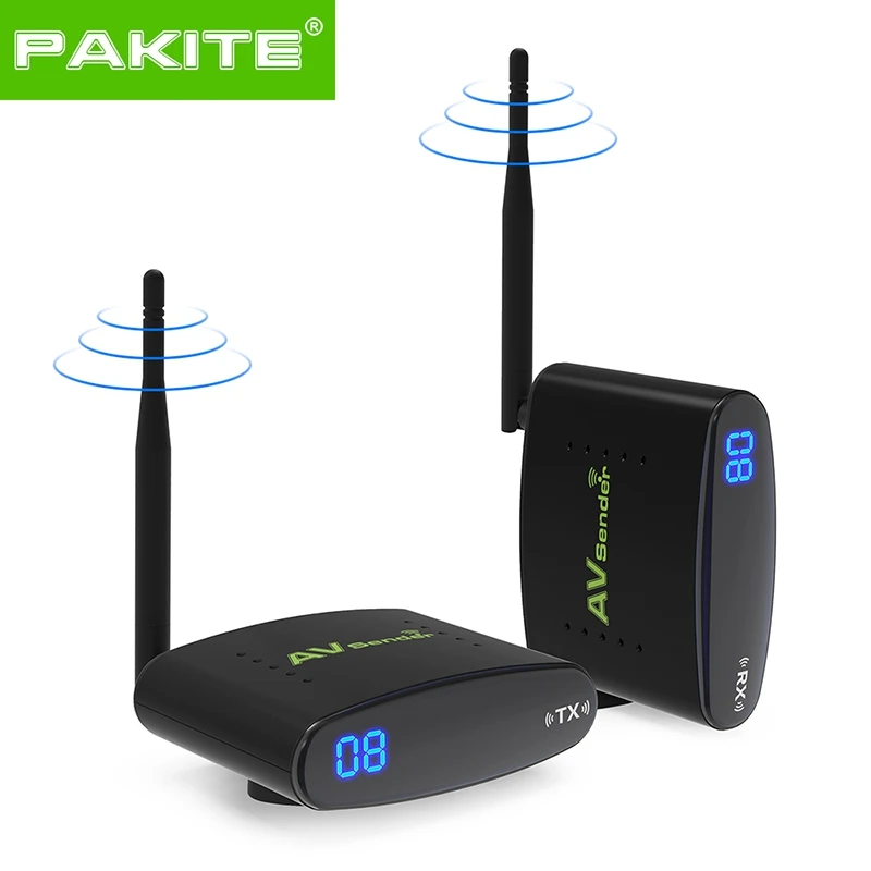 PAKITE PAT 365 от 1 до 2 аналоговых rca аудио и видео оптический передатчик телевизионные