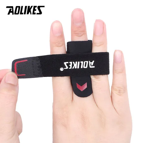 Защитная повязка на палец Aolikes, для баскетбола, волейбола, облегчения боли, 1 шт.