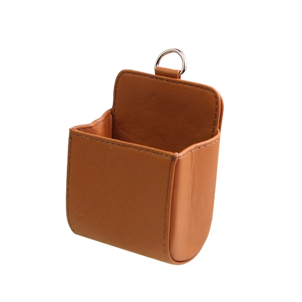 Чехол-органайзер из ПУ кожи на заднее сиденье автомобиля для монет