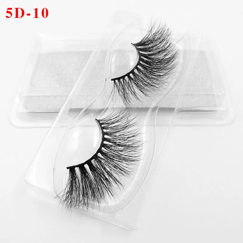 5D10 Girlglee макияж 5D 3D норковые ресницы натуральный мех норки безжалостные 25 мм норковые ресницы натуральные ресницы Girlglee макияж - Цвет: 5D10