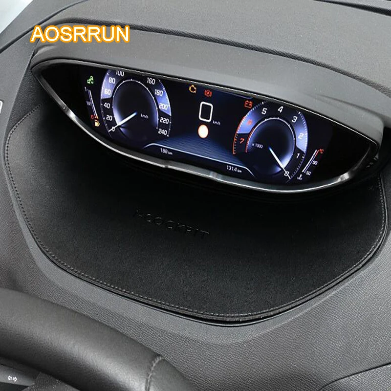 AOSRRUN приборная панель приборной панели из кожи покрывает автомобильные