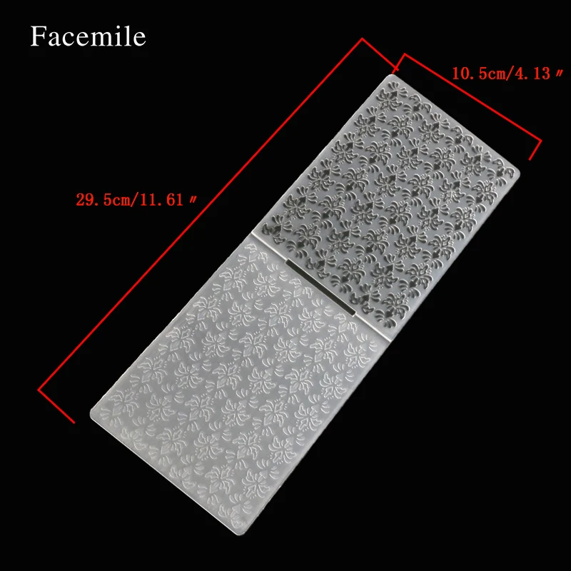 1 шт. красивый цветочный узор пластиковые папки для тиснения DIY ремесло