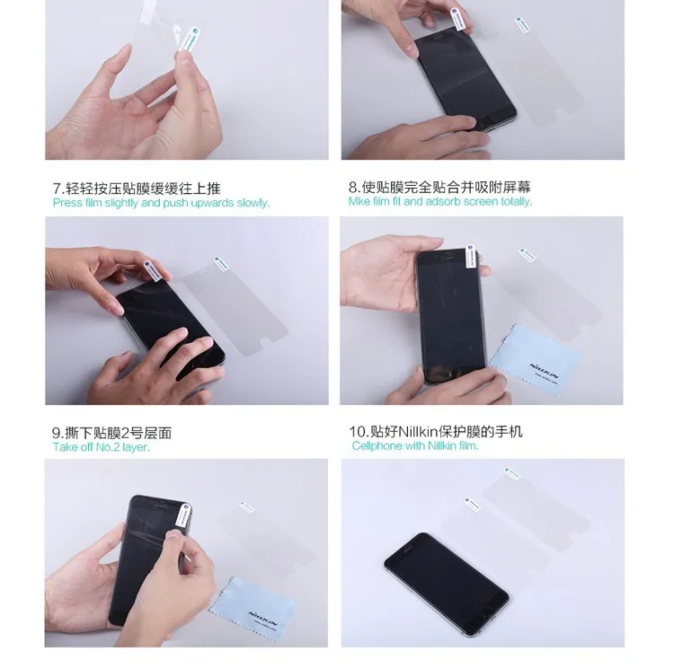 2 шт./партия Защитная пленка для экрана для samsung S10e NILLKIN прозрачная глянцевая Защитная пленка для samsung Galaxy S10e с розницу посылка