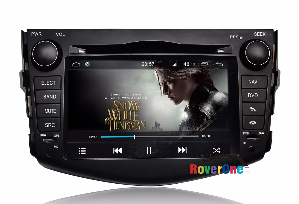 RoverOne для Toyota RAV4 2006 2012 Android 7 1 2G ram 4 ядра HD экран Автомобильный медиа Стайлинг тюнинг