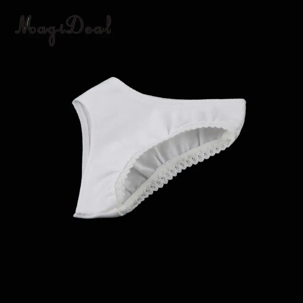 Нижнее белье MagiDeal из хлопка 1/6 однотонные белые трусы для 12 дюймов BJD SD Dollfie