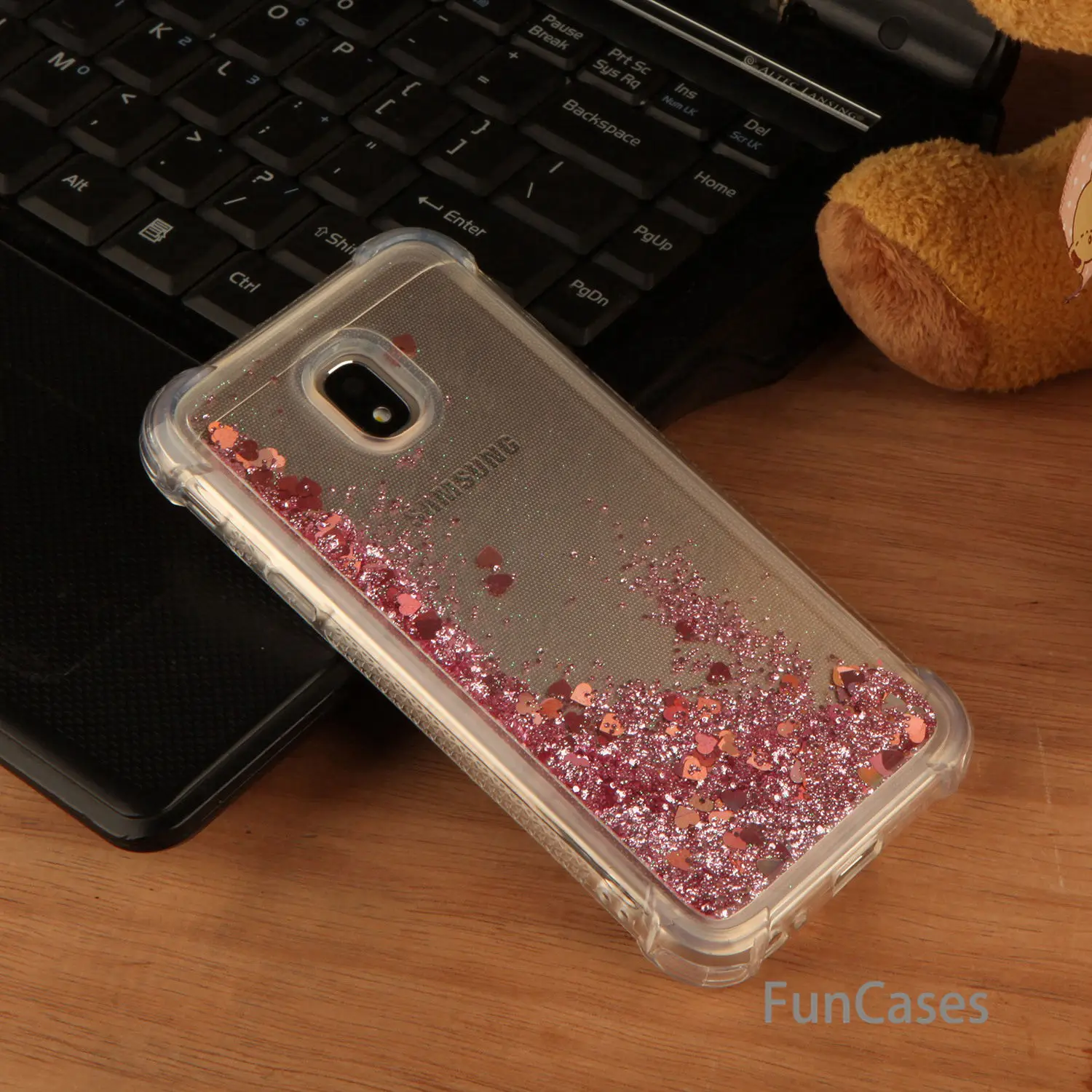 Bling чехол СПС Etui samsung J330 Европейская версия Мягкая силиконовая задняя крышка Carcasas
