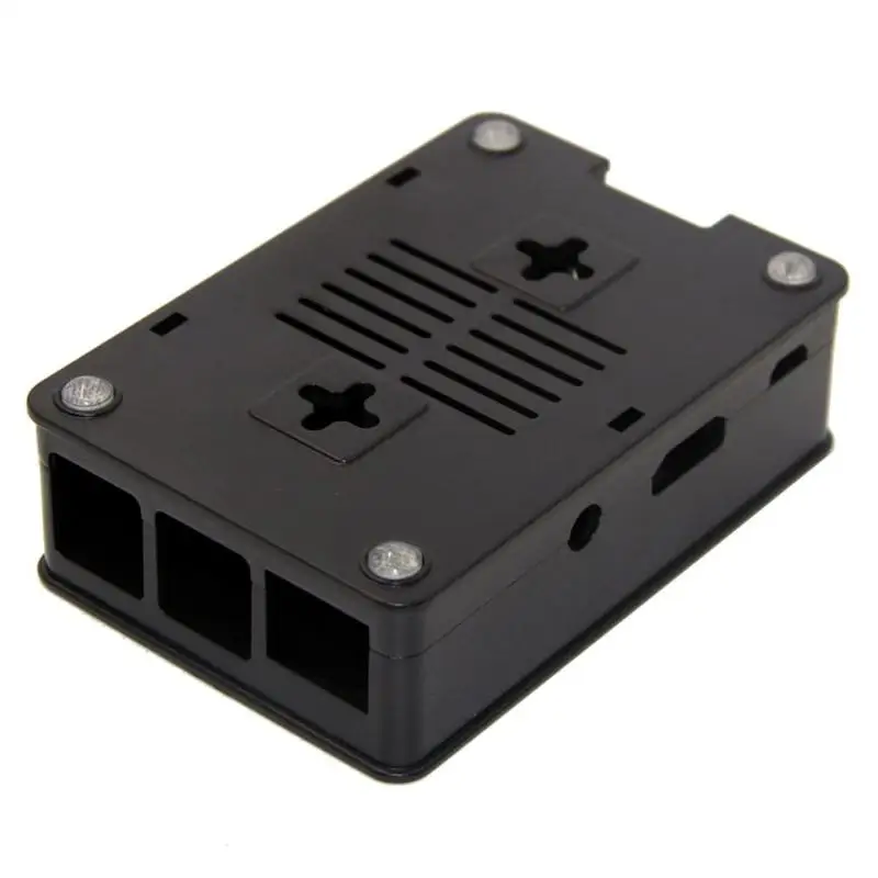 

3.54*2.55*1.02'' Professional ABS Plastic Black Protective Case Cover Shell Enclosure Box for Raspberry Pi 3 Model B Case Cover