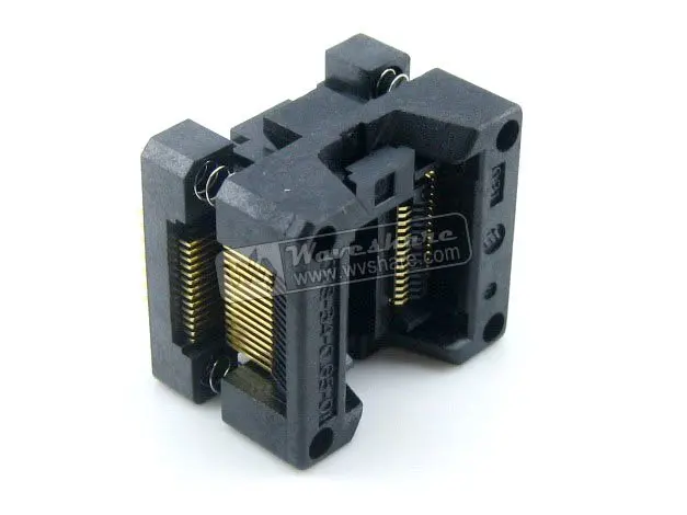 

SSOP28 TSSOP28 OTS-28(34)-0.65-01 Enplas IC Test Burn-in Socket Programming Adapter 0.65mm Pitch 5.3mm Width