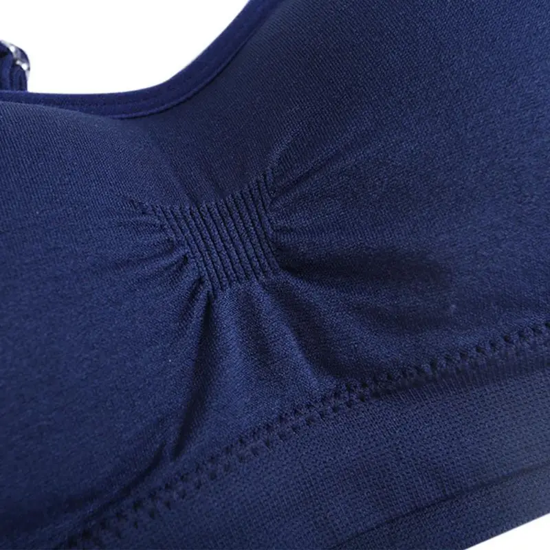 Женский спортивный бюстгальтер для занятий йогой черный дышащий укороченный топ