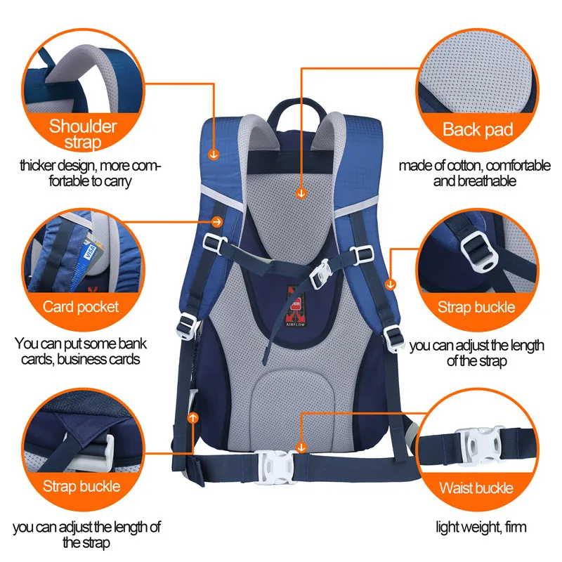 NEVO RHINO 30L водонепроницаемый мужской рюкзак унисекс дорожная сумка походный открытый альпинистский рюкзак для мужчин