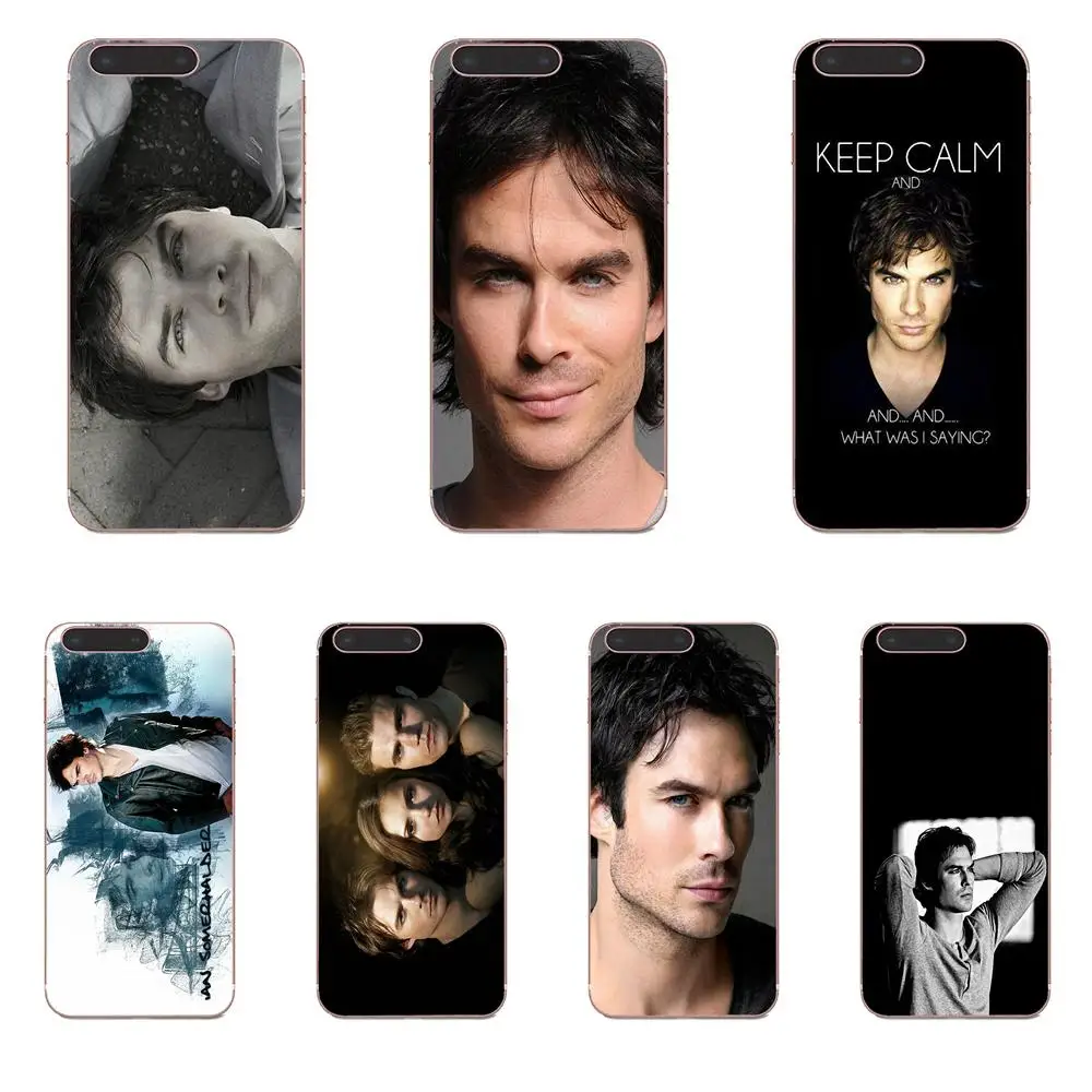 Мягкие лучшие чехлы Ian Joseph Somerhalder Лицензия для Samsung Galaxy Note 5 8 9 S3 S4 S5 S6 S7 S8 S9 S10 mini Edge Plus