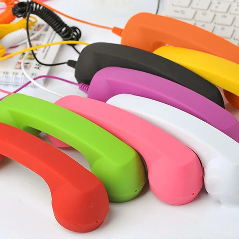 Лидер продаж новый модный ретро-телефон с микрофоном сотовый телефон приемники