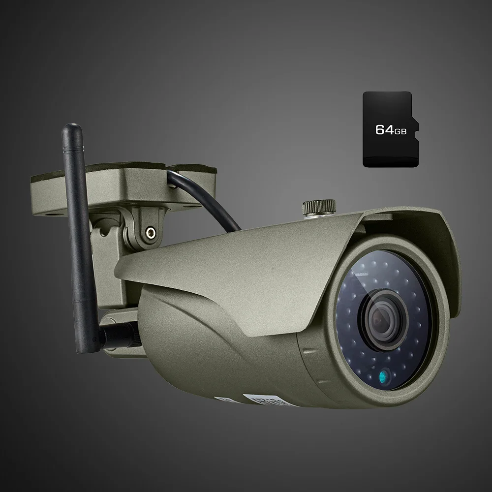 1080P 2.0MP беспроводная уличная Водонепроницаемая HD Wifi ip-камера Onvif наблюдения для W18 K7 G90B W2 WiFi GSM домашняя сигнализация 32G 64G TF