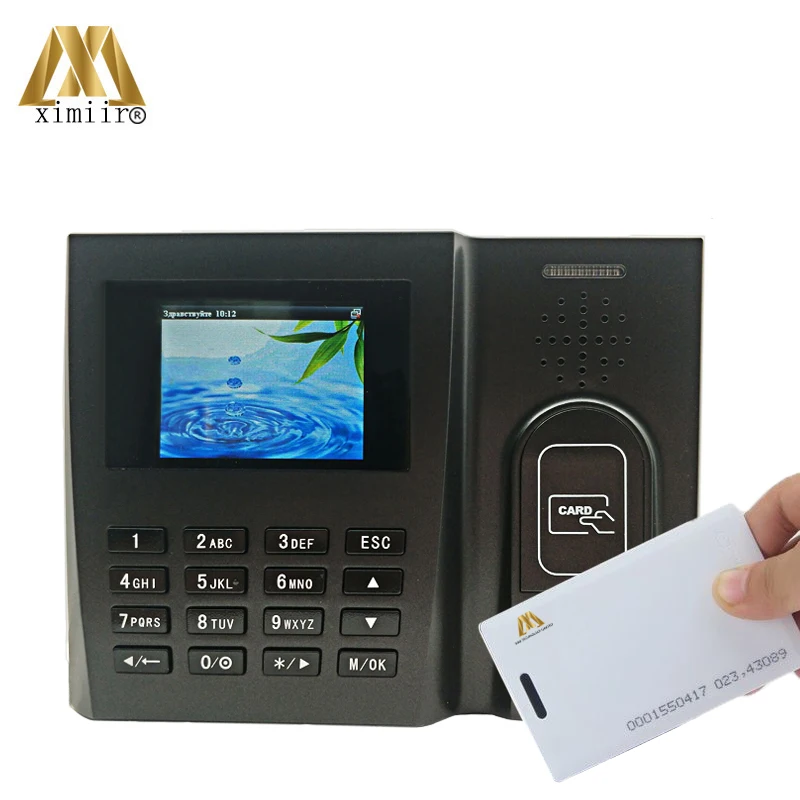 ZK MU260 RFID карты посещаемость времени EM время часы TCP/IP USB биометрический рекордер с