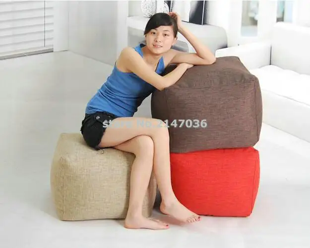 2016 квадратный много цветов куб для сидения Открытый водонепроницаемый мешок