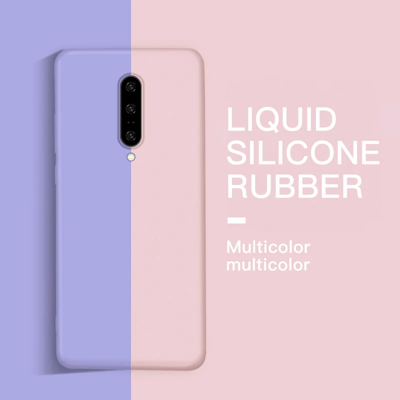 Для Oneplus 5T 6T 7 Pro Чехол Оригинальный жидкий силиконовый резиновый чехол One plus Nord 7T 5 6